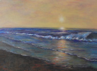 Sunrise, oil by Cynthia Streit Mazzaferro